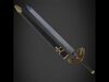 Berserk Casca Full Armor Swortd and Scabbard for Cosplay 3D Model Collection_2