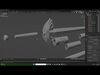 Berserk Casca Full Armor Swortd and Scabbard for Cosplay 3D Model Collection_3