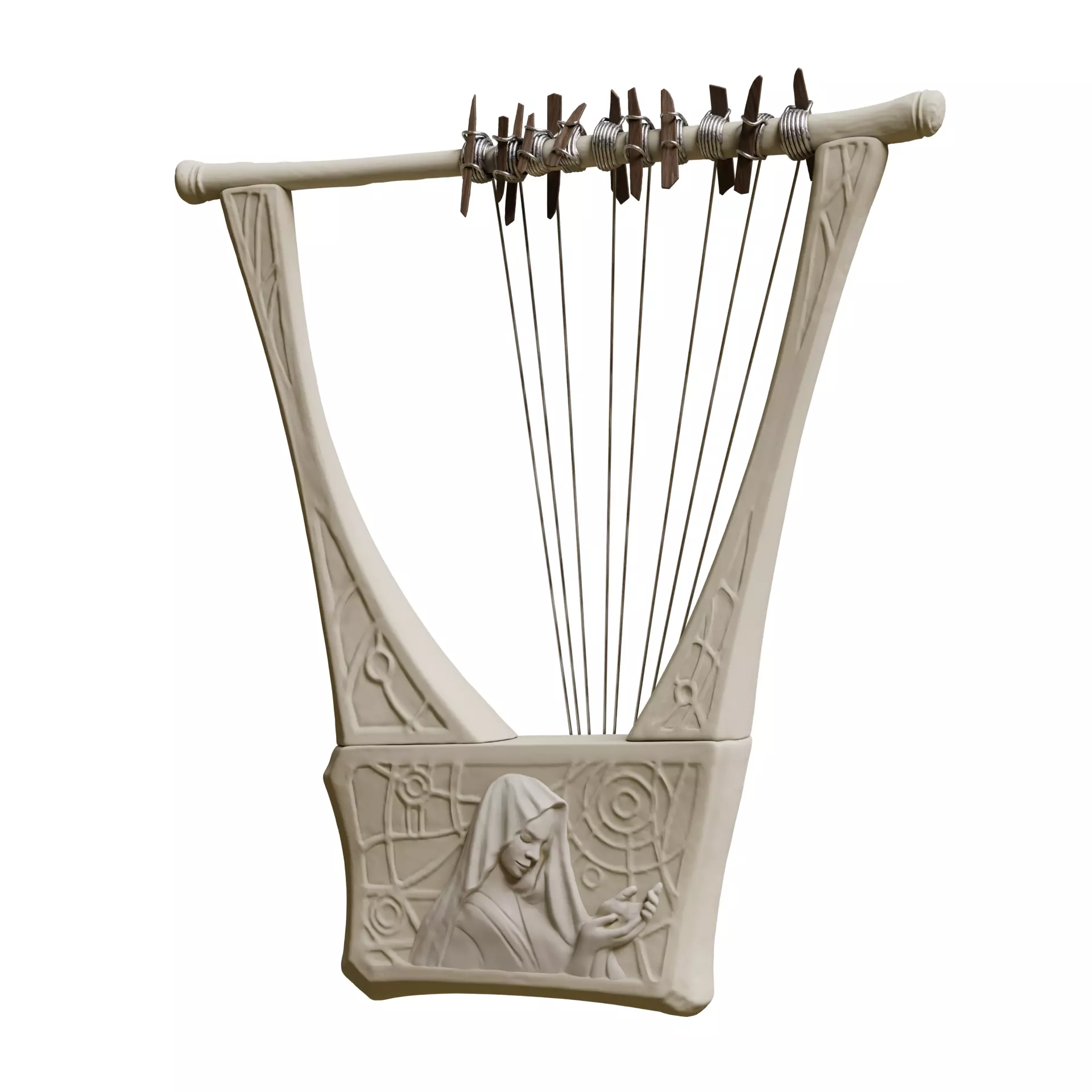 Revenant lyre elden ring nightreign 3D print model