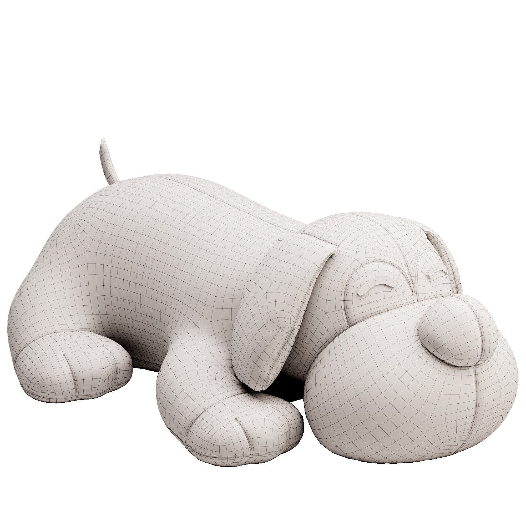 dog toy 3D model_1