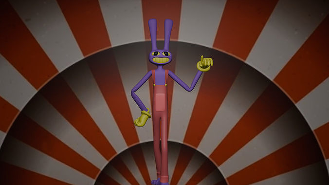 Jax - The Amazing Digital Circus 3D model