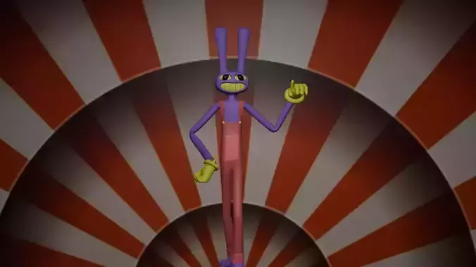 Jax - The Amazing Digital Circus 3D model
