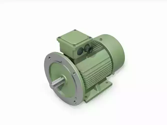 100L B35 Top IEC electric motor - 3D CAD model