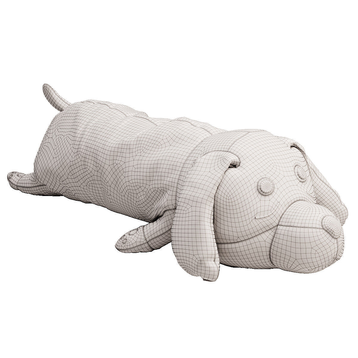 dog toy 3D model_1
