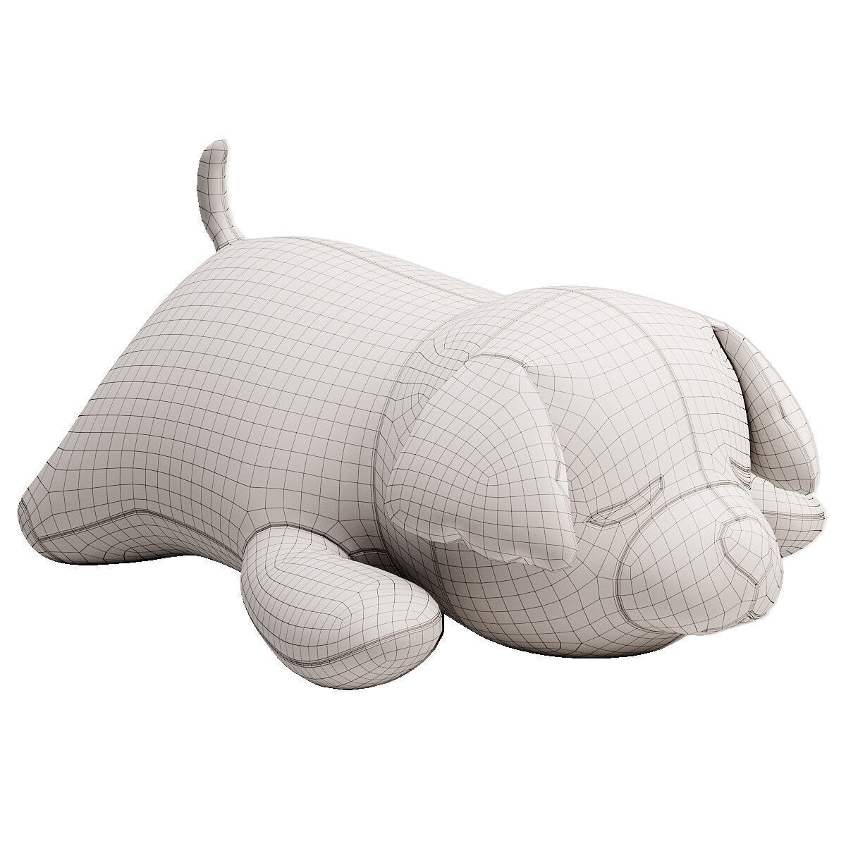 dog toy 3D model_1