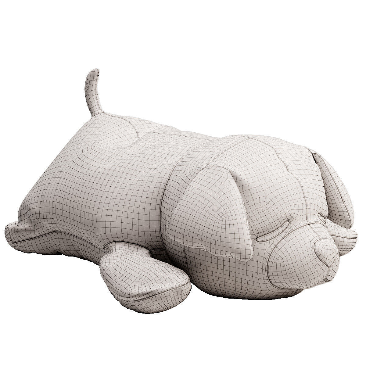 dog toy 3D model_1