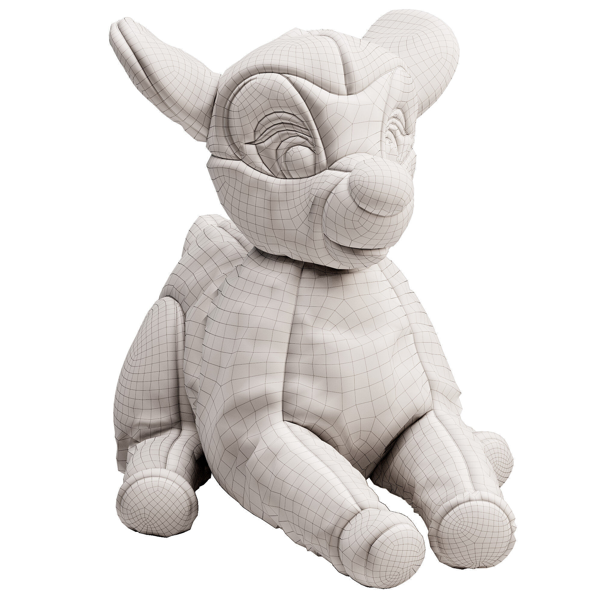 bambi toy 3D model_1