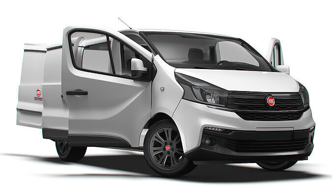 Fiat Talento Van L1H1 HQInterior 2021 3D model