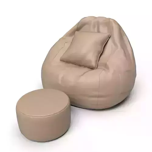 Bean Bag Sofa with footrest
