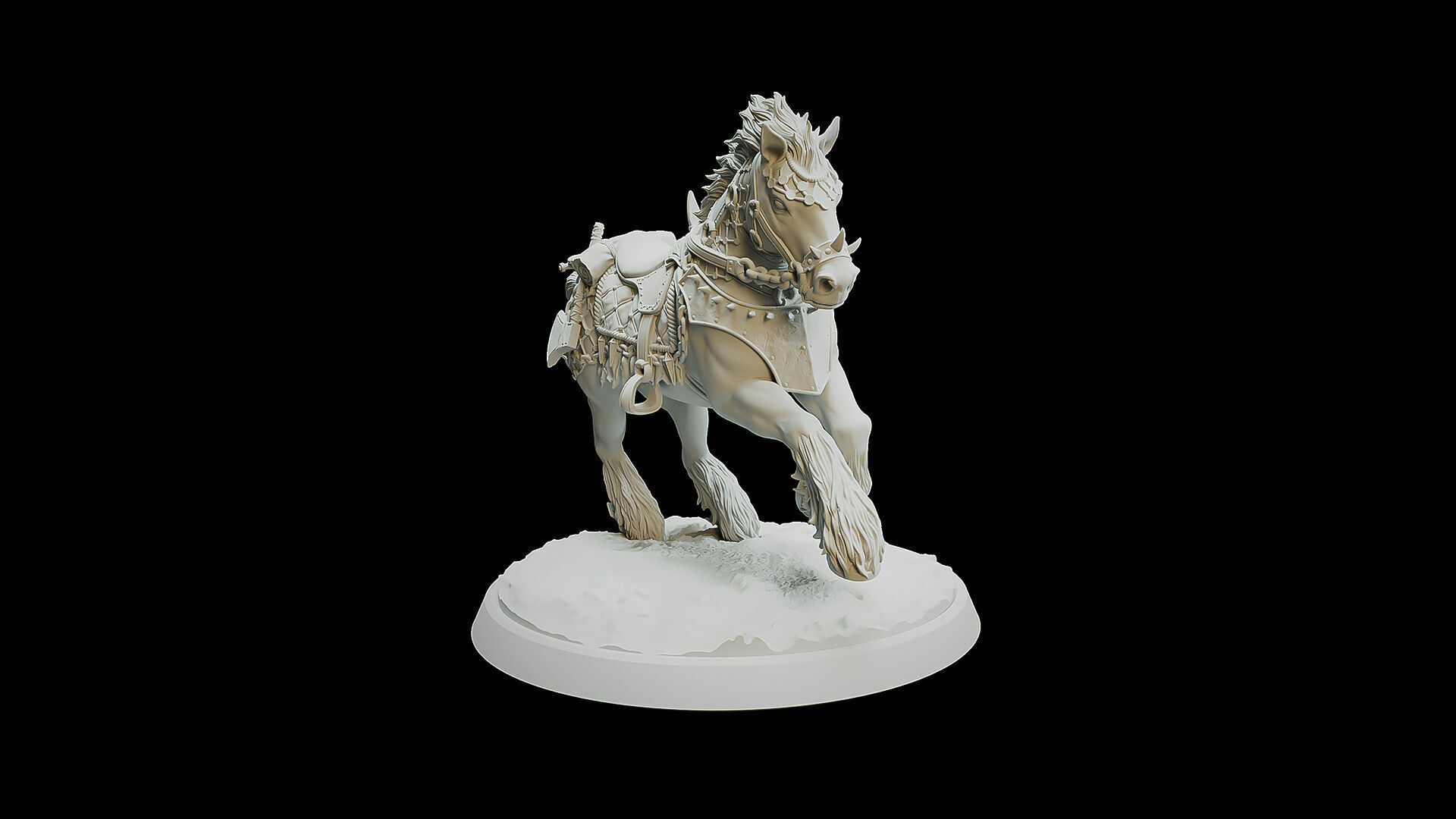 Bajok Bloodletter Horse 3D print model_1