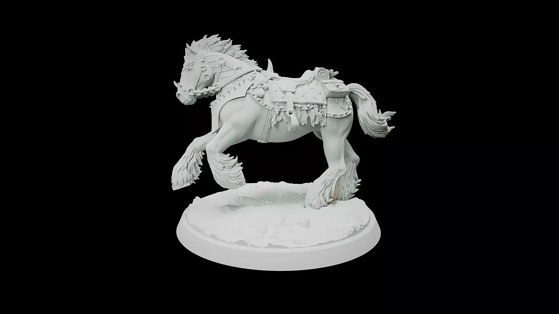 Bajok Bloodletter Horse 3D print model_0