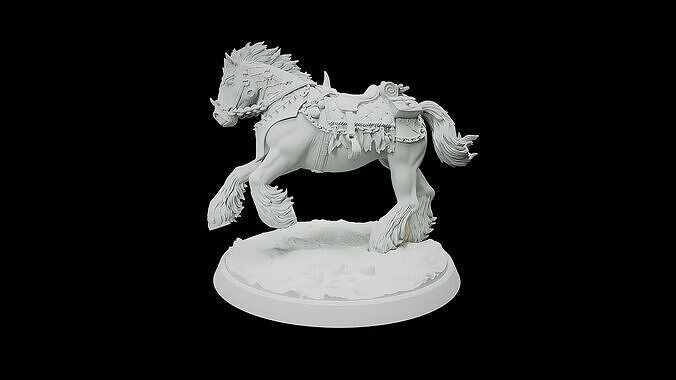 Bajok Bloodletter Horse 3D print model
