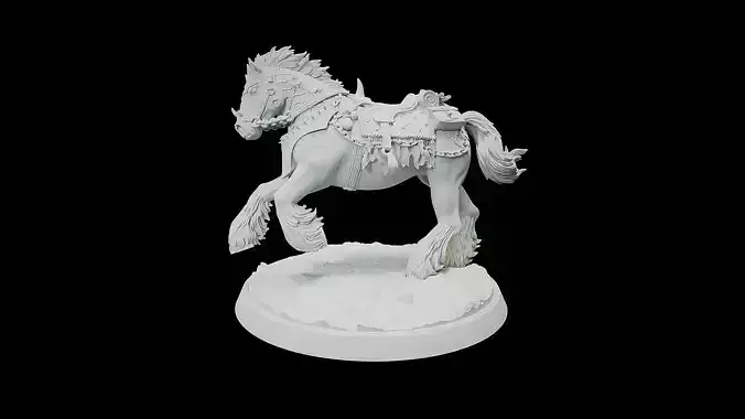 Bajok Bloodletter Horse 3D print model
