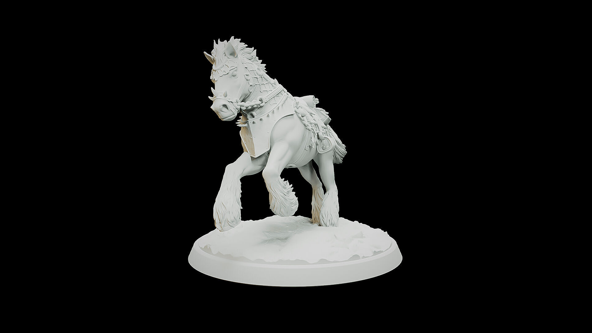 Bajok Bloodletter Horse 3D print model_2