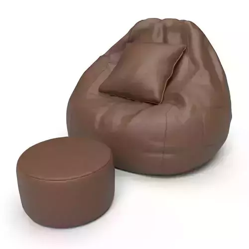 Bean Bag Sofa with footrest