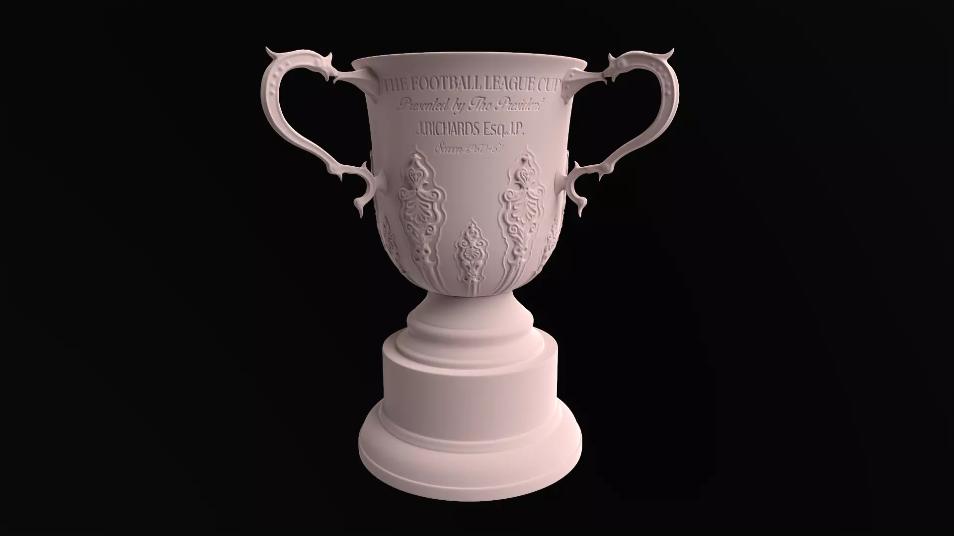 Carabao-English Footabll League-EFL Cup 3D print model