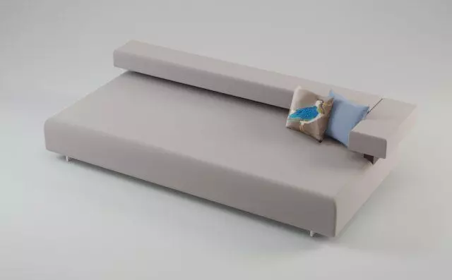 Sofa With Pillows Free 3D model