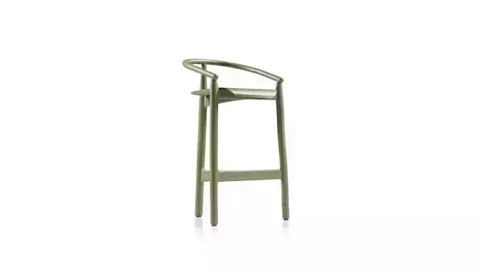 Bar stool Paged EVO H2940 3D model