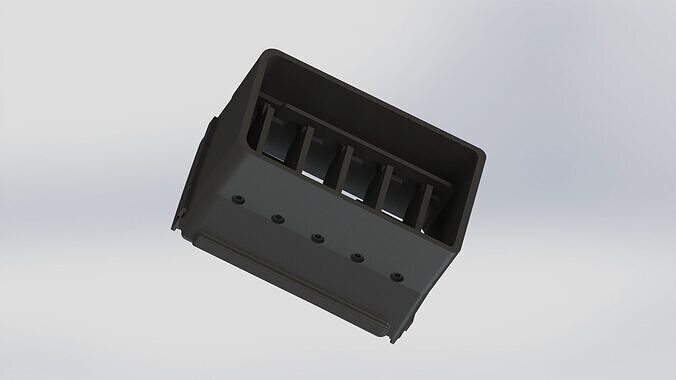 Honda Civic EK AC vents 3D print model 7