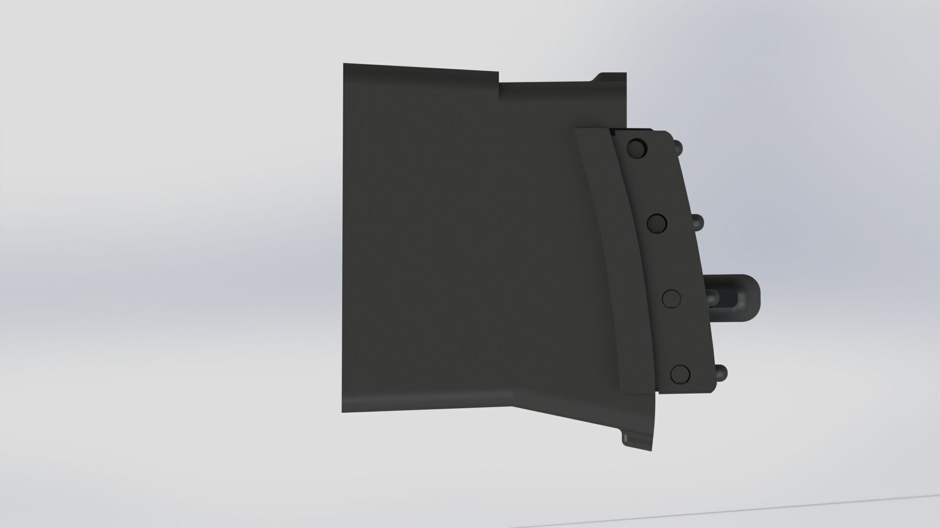 Honda Civic EK AC vents 3D print model_4