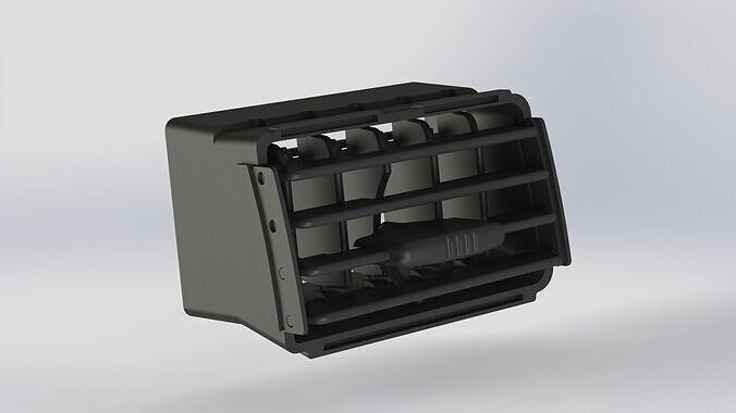 Honda Civic EK AC vents 3D print model 2