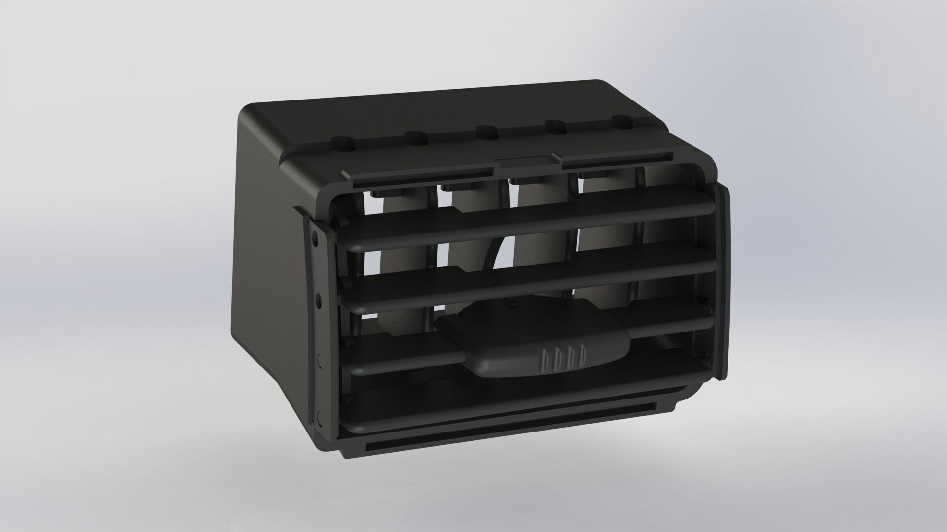 Honda Civic EK AC vents 3D print model_3