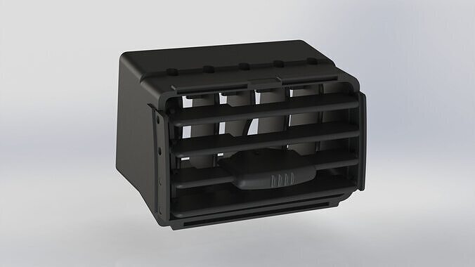 Honda Civic EK AC vents 3D print model 4