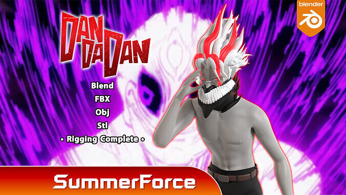 Okarun Turbo Granny Form - Dandadan SS2 3D model