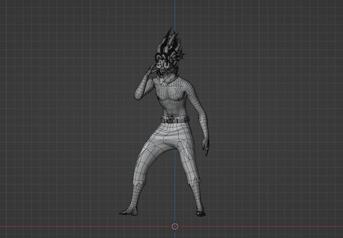 Okarun Turbo Granny Form - Dandadan SS2 3D model_10