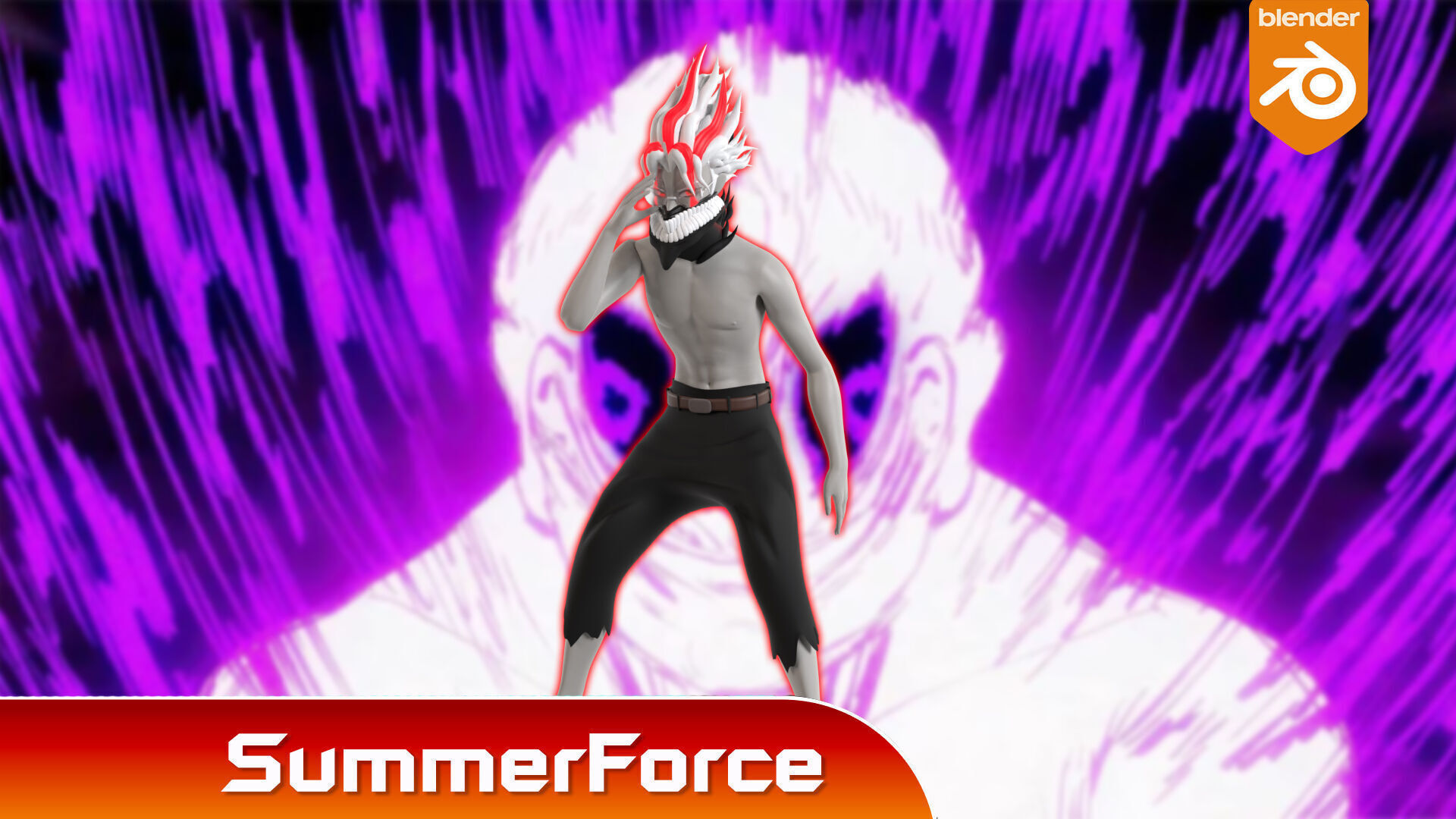 Okarun Turbo Granny Form - Dandadan SS2 3D model_2