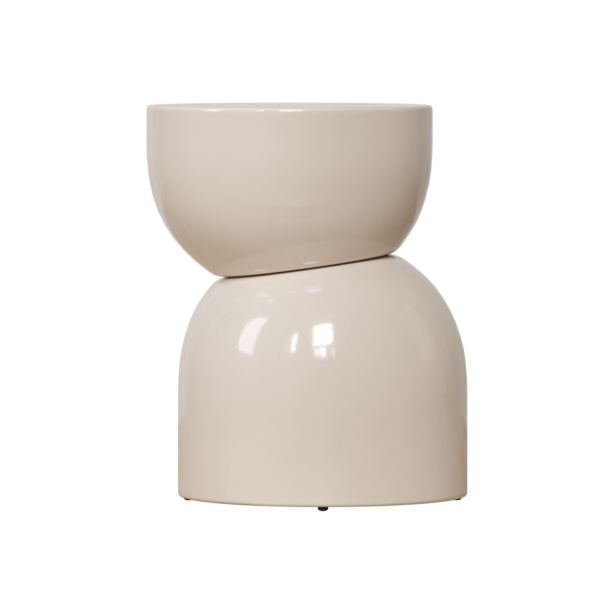 Round Side Table Gigi 3D model_3