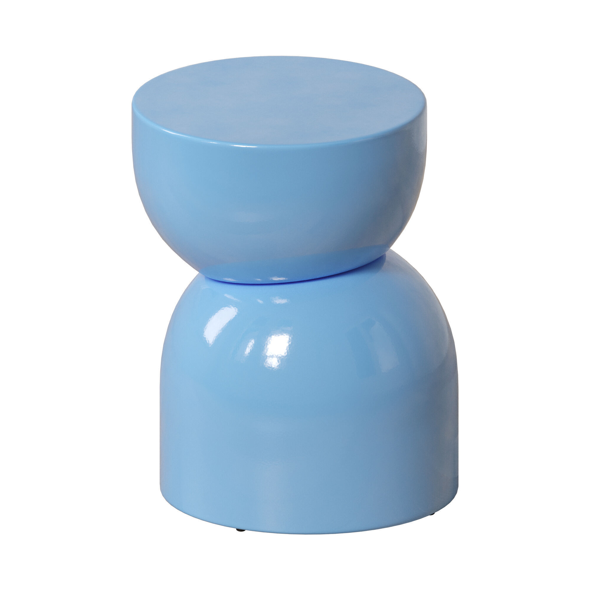 Round Side Table Gigi 3D model_5