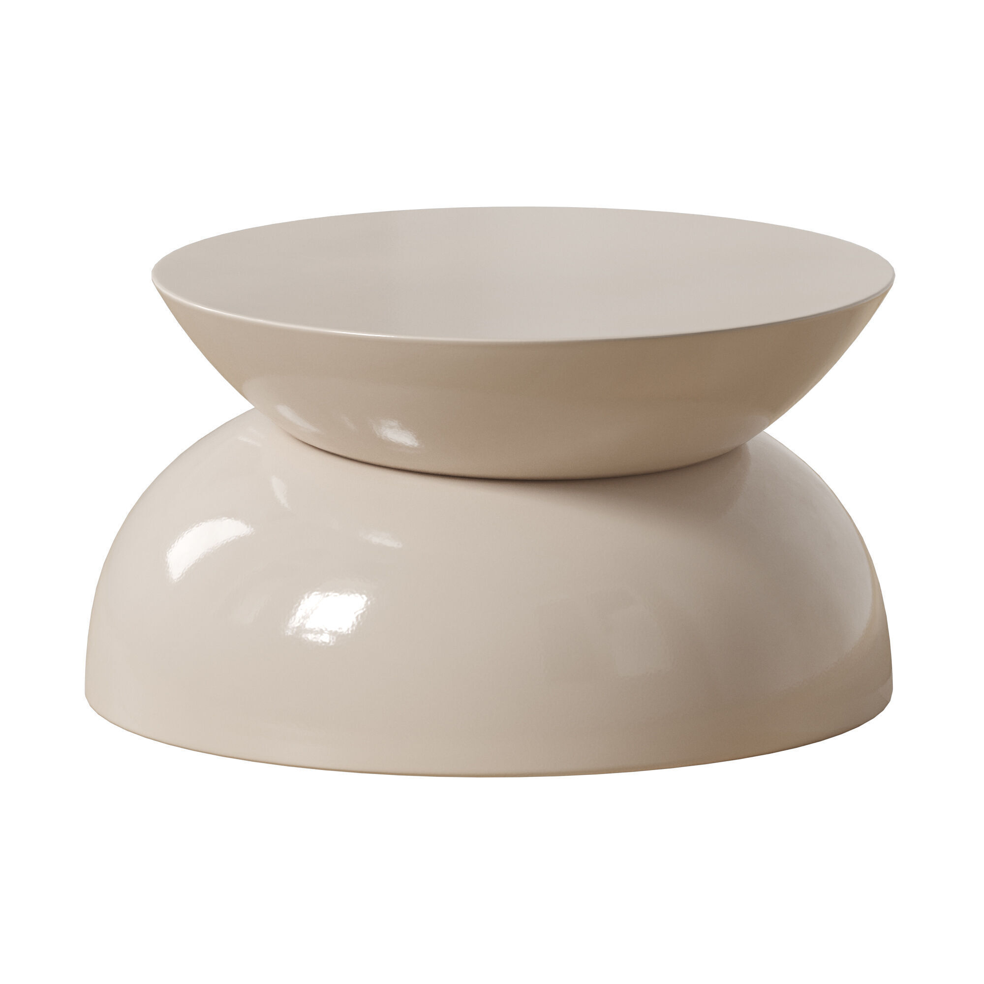 Round Side Table Gigi 3D model_6