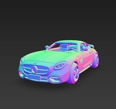 Mercedes AMG GT S A 3D model 6