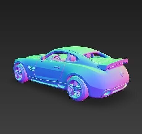 Mercedes AMG GT S A 3D model 4