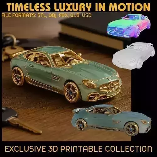 Mercedes AMG GT S A 3D model