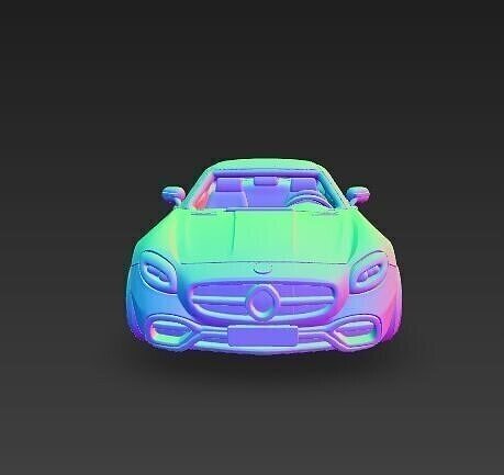 Mercedes AMG GT S A 3D model 7