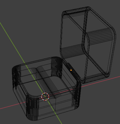 Jewelry Box - For Rings - Low Poly 3D model_10