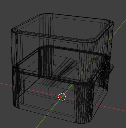 Jewelry Box - For Rings - Low Poly 3D model_9