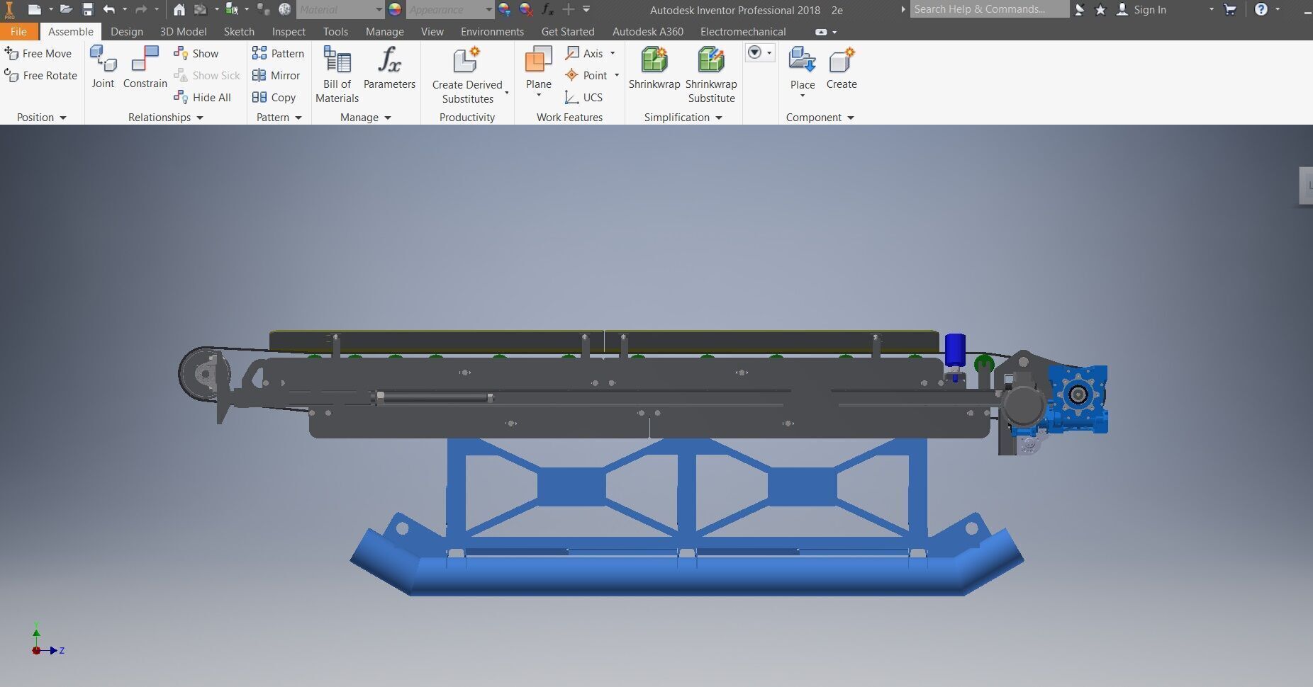 Conveyor belt 3d model 3D model_5