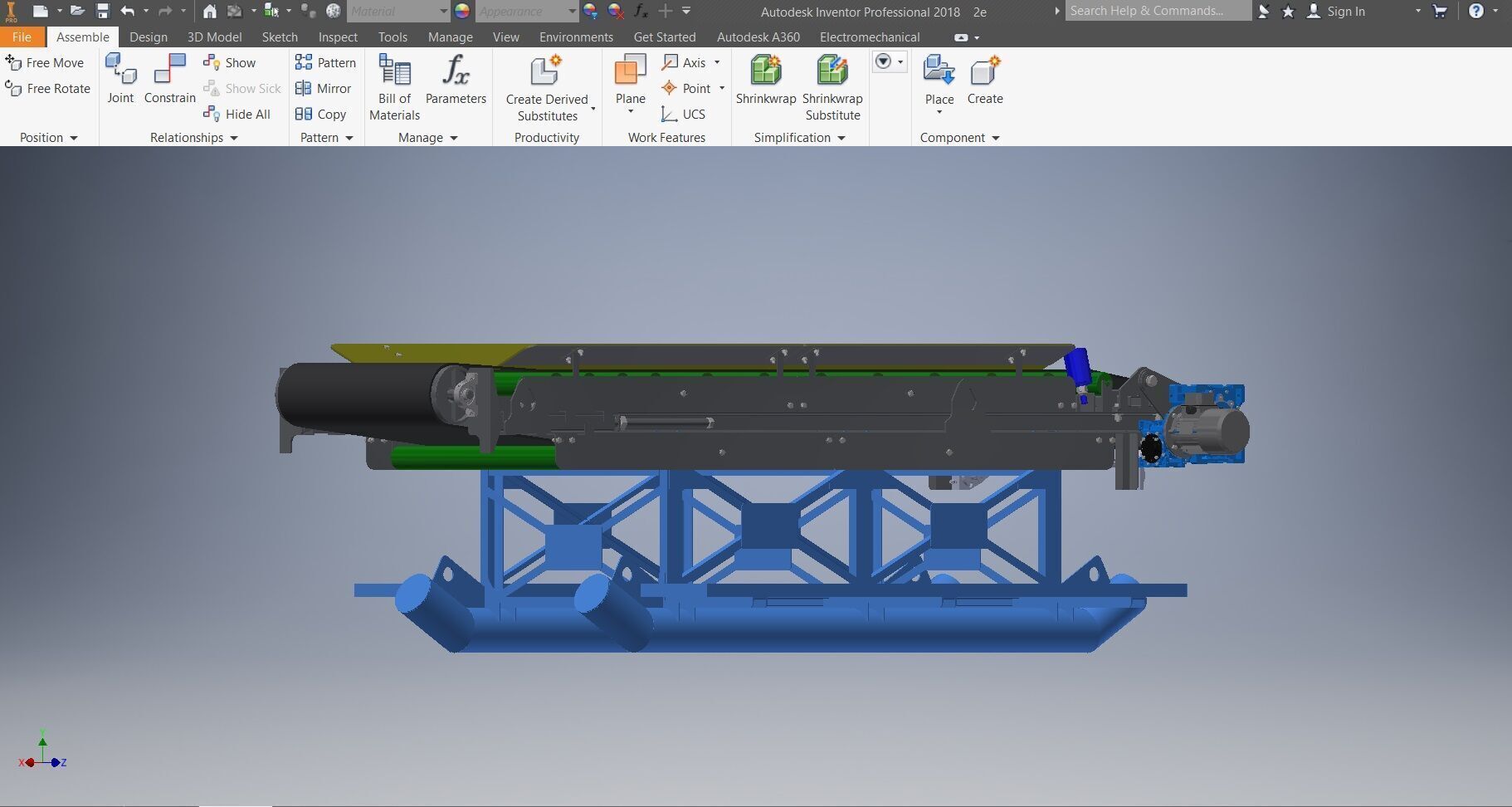 Conveyor belt 3d model 3D model_18