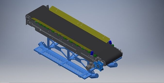 Conveyor belt 3d model 3D model