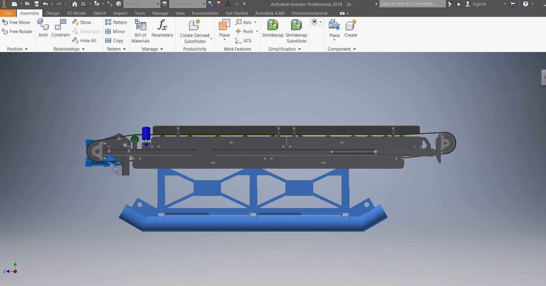 Conveyor belt 3d model 3D model_14