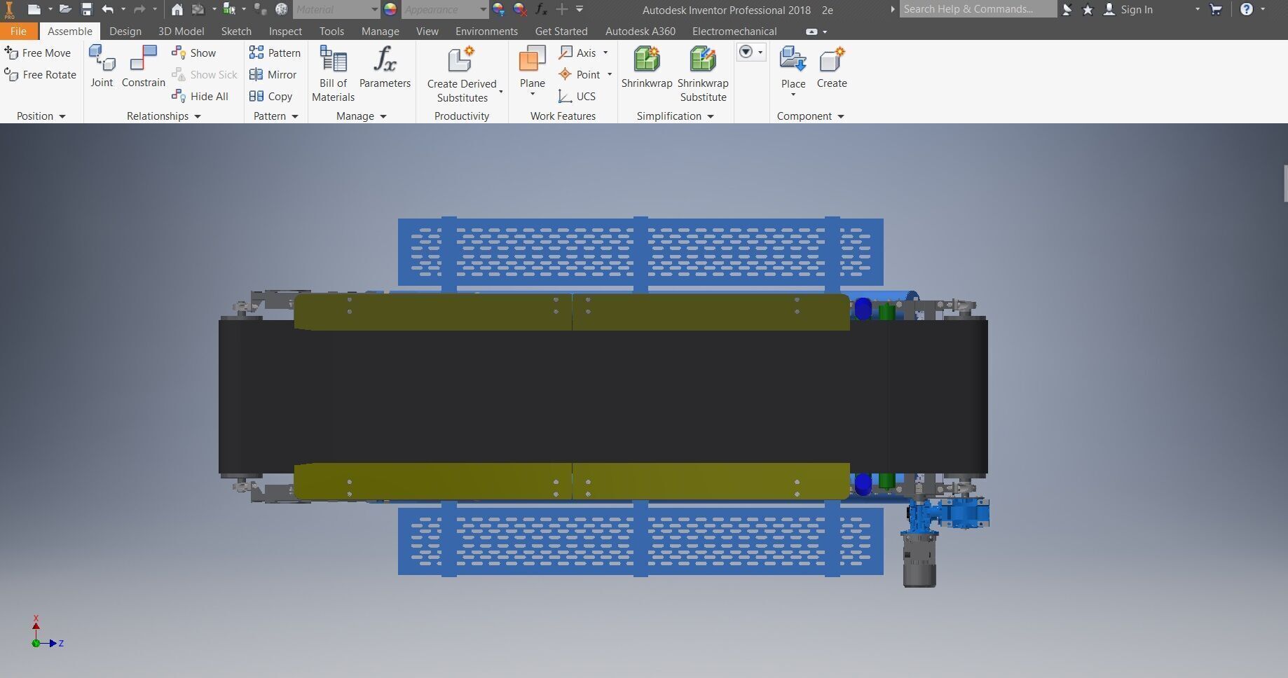 Conveyor belt 3d model 3D model_3