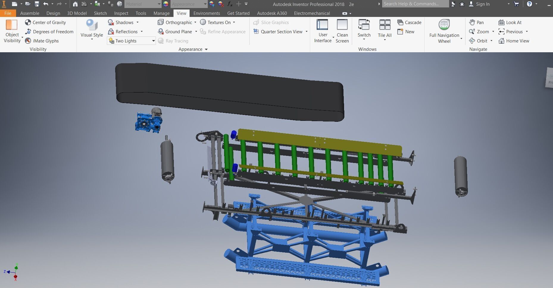 Conveyor belt 3d model 3D model_12