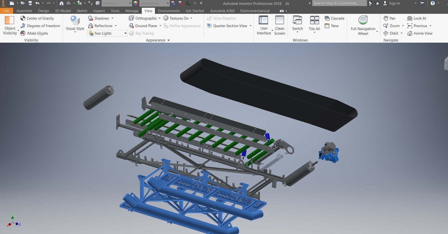 Conveyor belt 3d model 3D model_11
