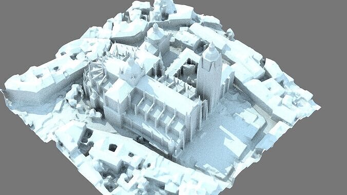 Cathedral 3D model 4