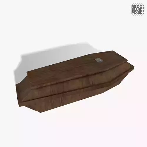Wooden Coffin V01