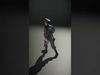 Military Officer Rigged and Animated Character Model D Low-poly 3D model_2
