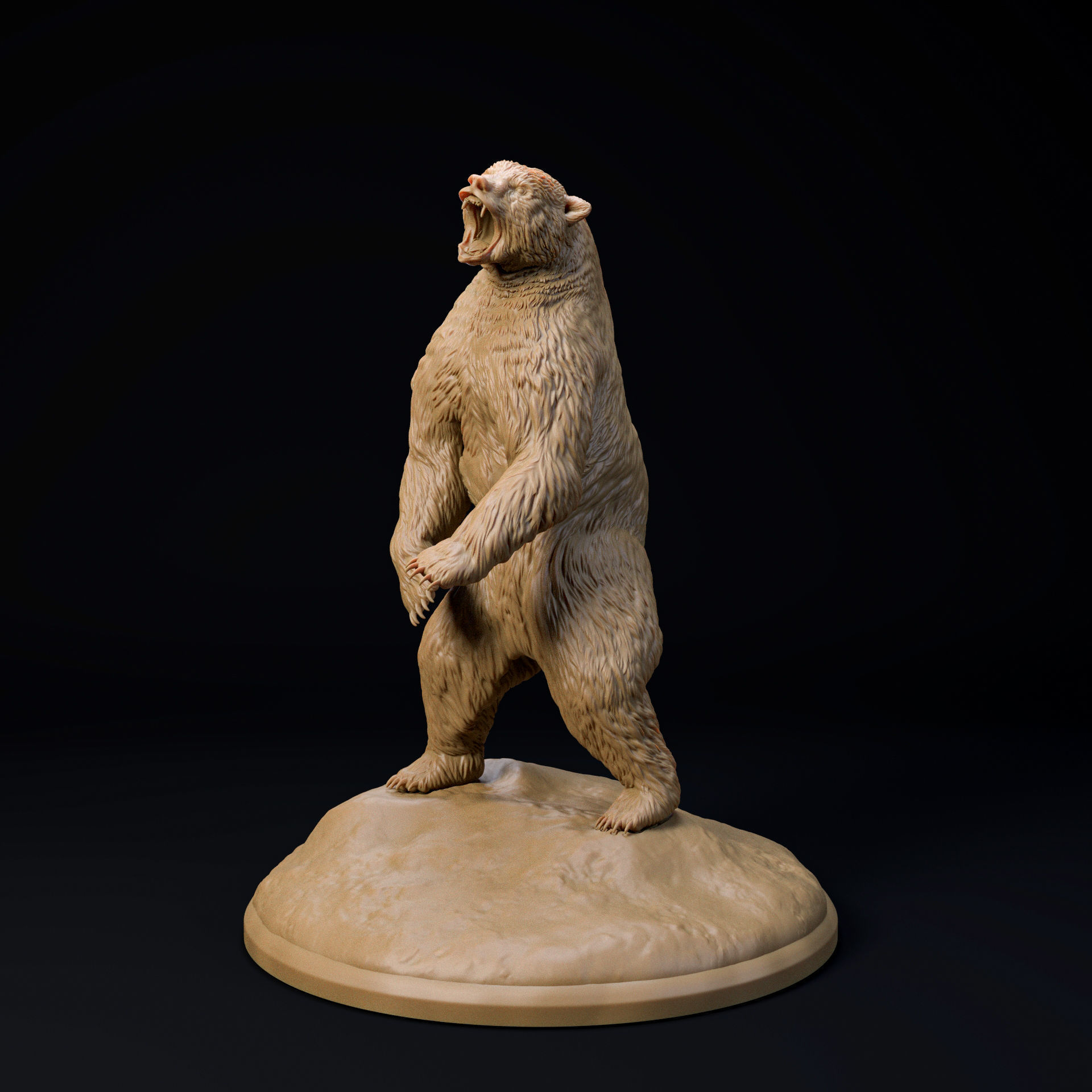 Arctodus Simus 32mm scale pre-supported animal 3D print model_1